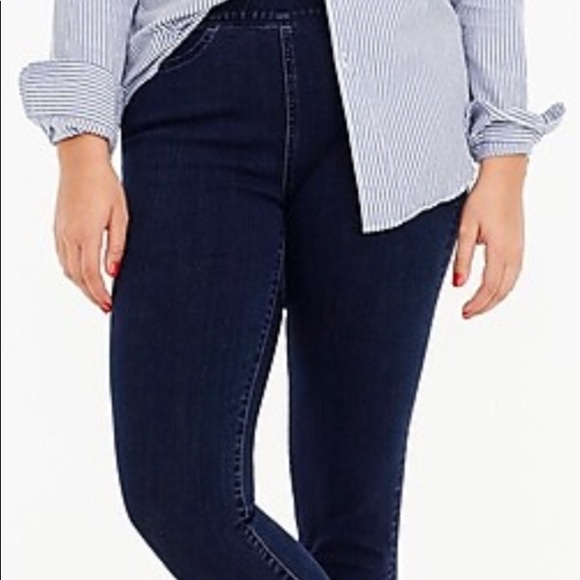 j crew pull on jeans